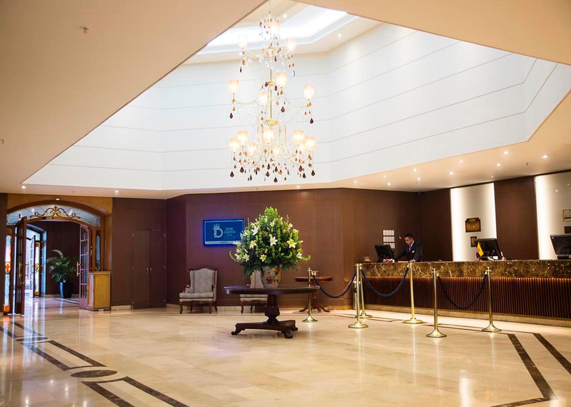 Hotel Dann Carlton Μπογκοτά Εξωτερικό φωτογραφία The lobby of the hotel